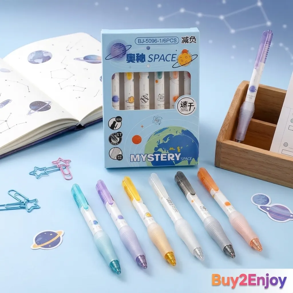 Aesthetic Pink Bow Gel Pen â Cute Kawaii Design Smooth Writing Pen for Study, Journaling, School, Office & Everyday Use | Buy2Enjoy