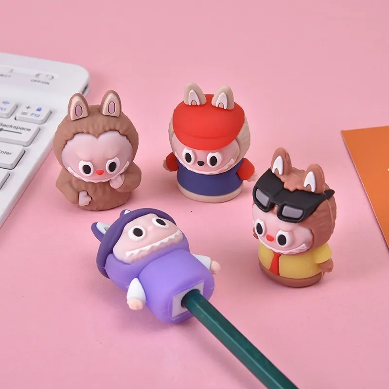 Cute Cartoon Animal Rolling Friends Pencil Sharpener – Manual Hand-Crank Pencil Cutter, Adorable Pink Design for Kids & Students, School & Office Stationery Gift | Buy2Enjoy