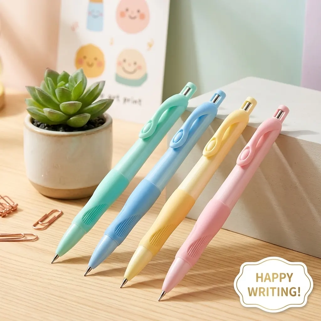 Cute Dolphin 0.5mm Mechanical Pencil HB Automatic Pencil with Lead Refill, Kawaii Cartoon Design for Writing, Drawing, Sketching, School & Office Stationery | Buy2Enjoy