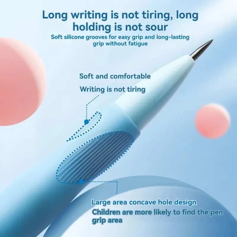 Cute Dolphin 0.5mm Mechanical Pencil HB Automatic Pencil with Lead Refill, Kawaii Cartoon Design for Writing, Drawing, Sketching, School & Office Stationery | Buy2Enjoy