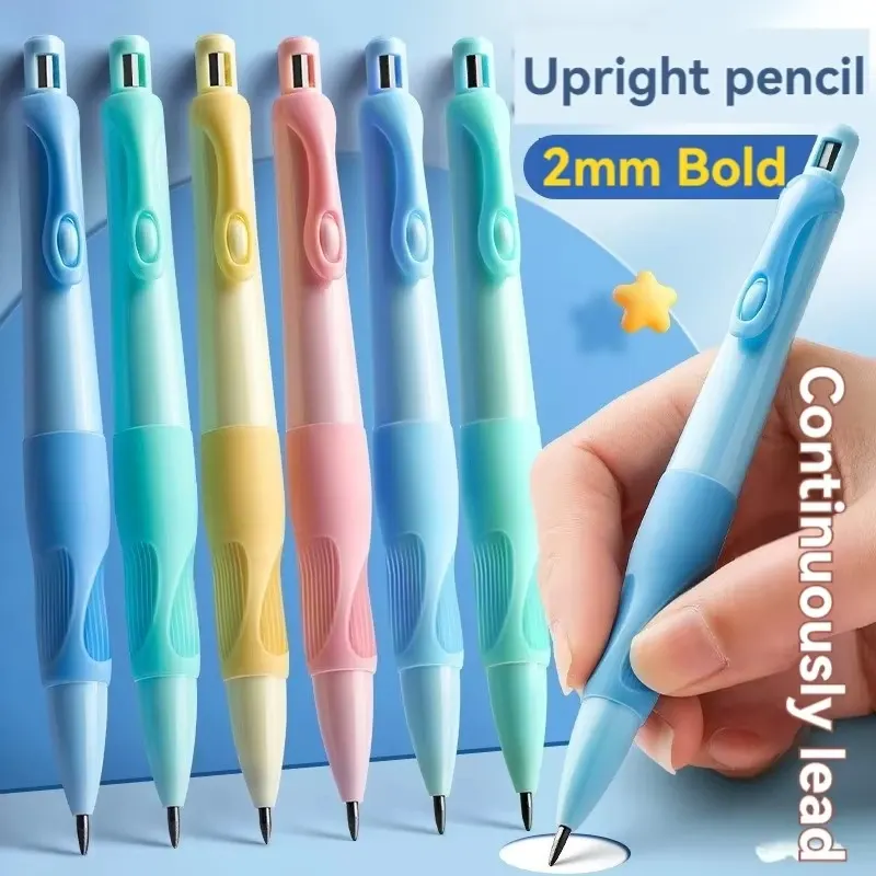 Cute Dolphin 0.5mm Mechanical Pencil HB Automatic Pencil with Lead Refill, Kawaii Cartoon Design for Writing, Drawing, Sketching, School & Office Stationery | Buy2Enjoy