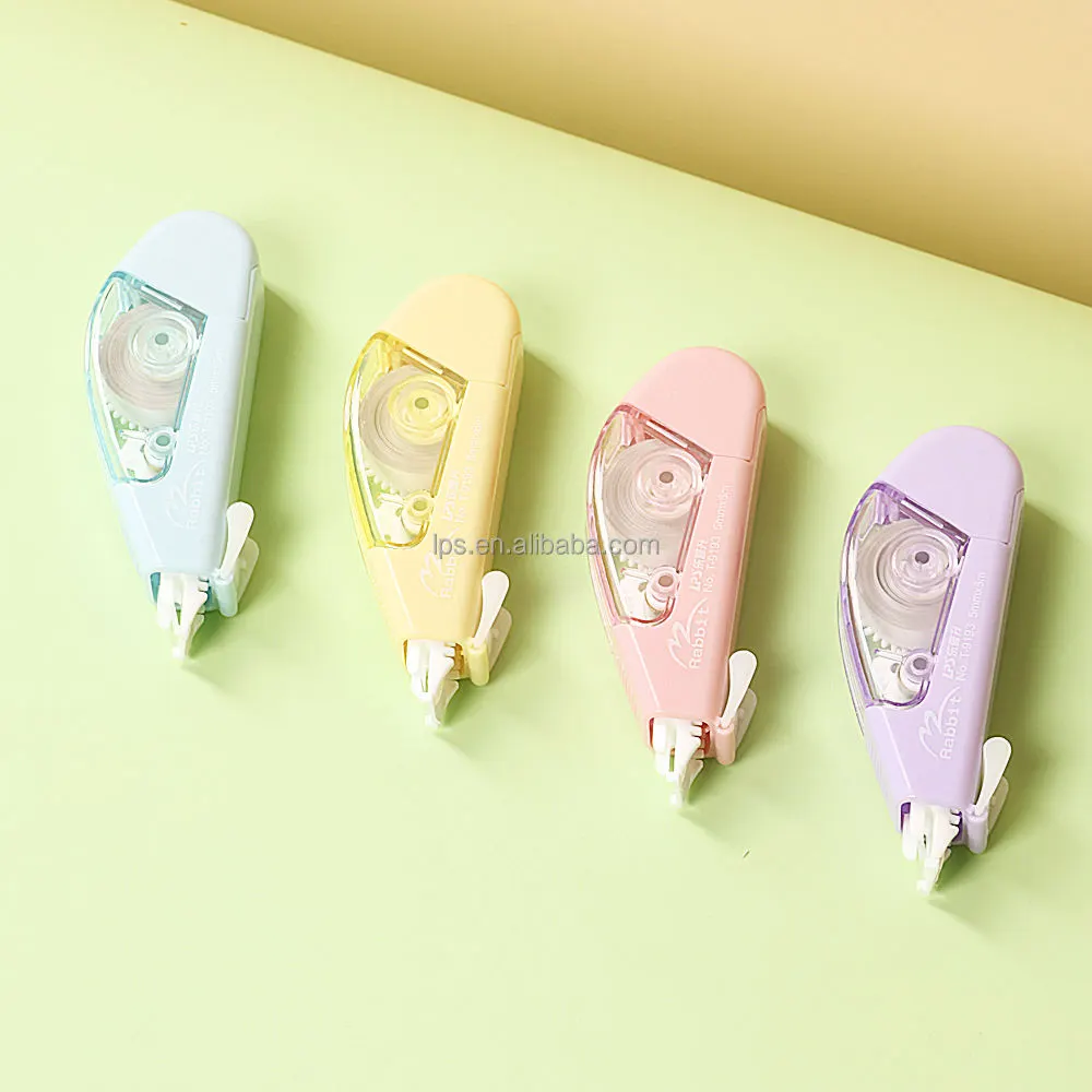 DZLING Correction Tape 5m × 5mm, Smooth Instant Dry White Correction Roller, Mess Free PET Tape for School, Office & Home | Buy2Enjoy