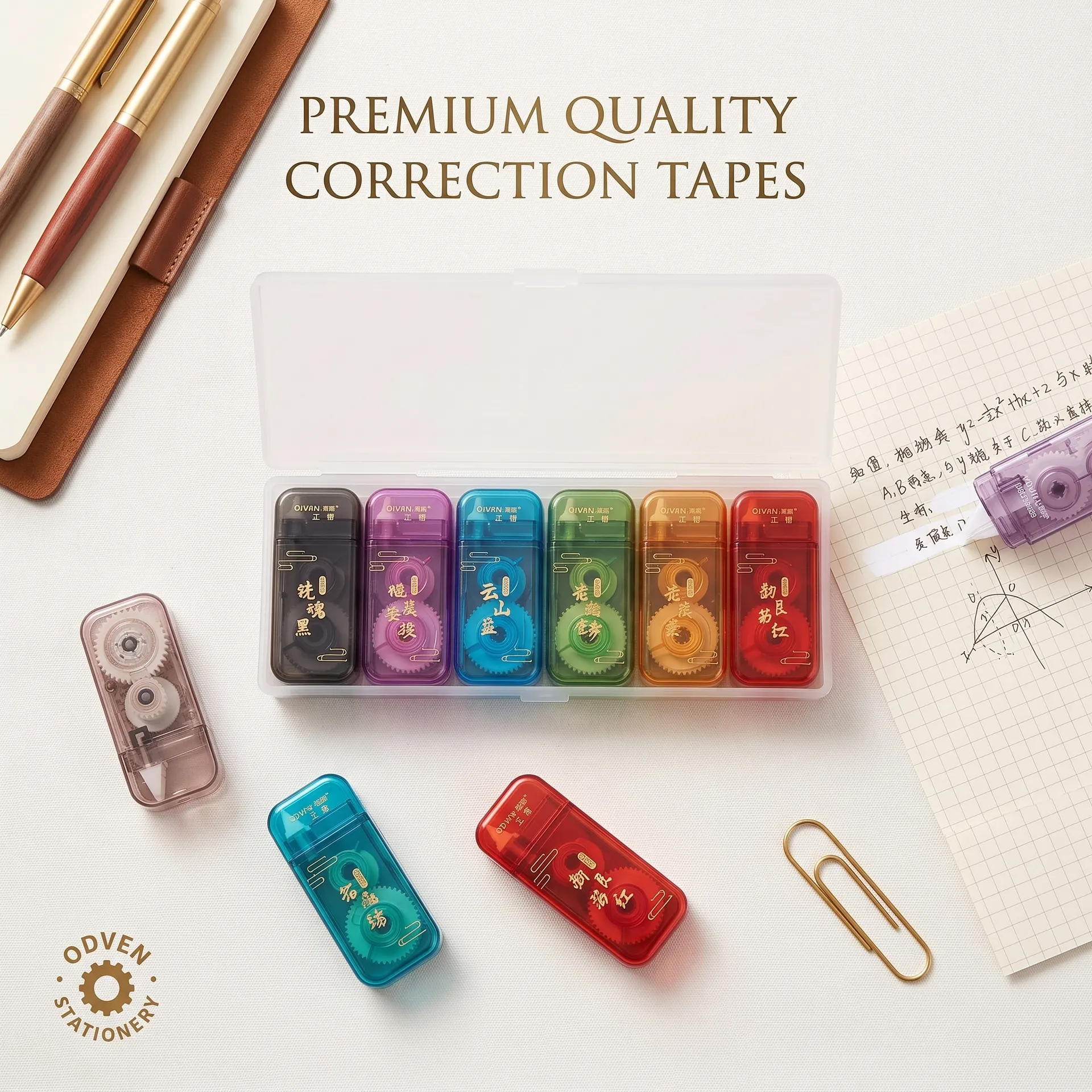 Correction Tape Set: 6 Pcs