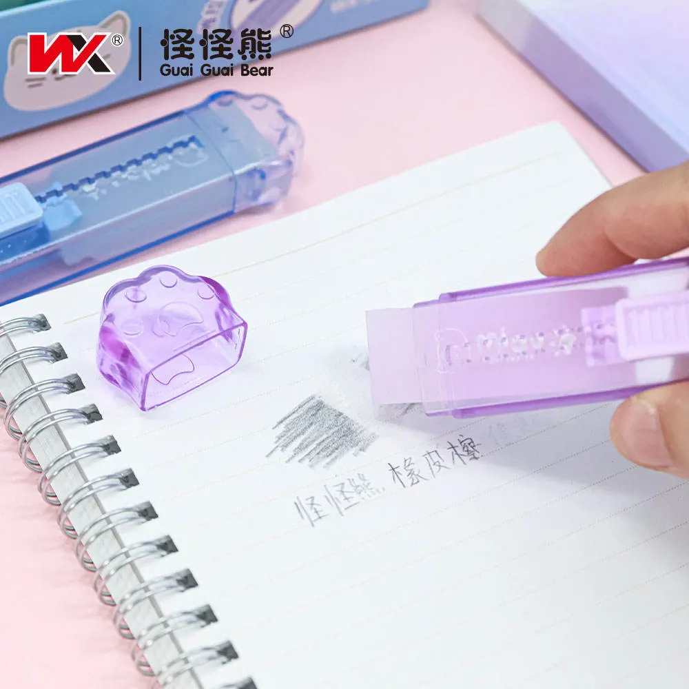 Mechanical Pencil Eraser with Free Refill – Push Type Retractable Sliding Precision Eraser for Drawing, Sketching, School & Office Use | Buy2Enjoy.PK