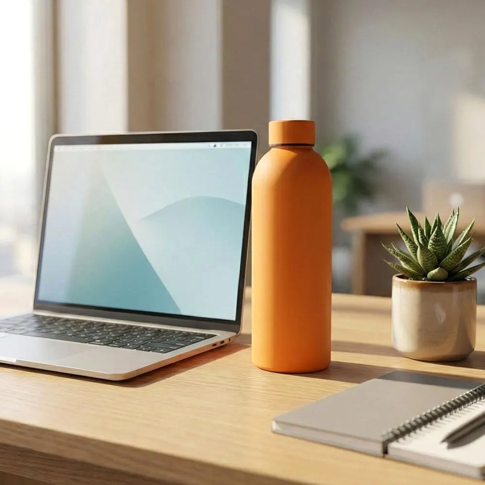 Premium SUS 304 Stainless Steel Vacuum Thermos Bottle 500ml – Double-Wall Insulated Water Bottle, Durable Small-Mouth Travel Cup for School, Office, Sports & Outdoor Use | Buy2Enjoy