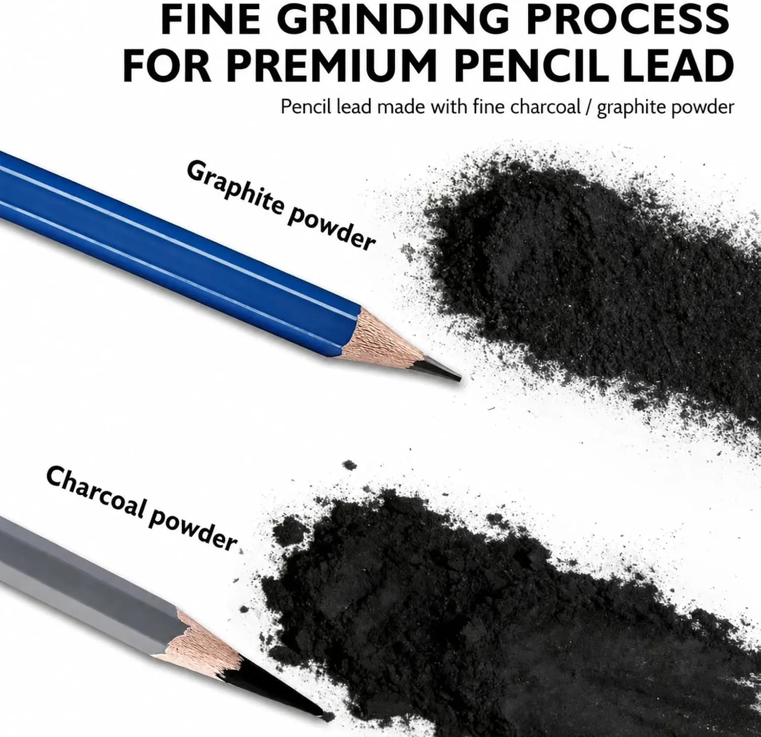 Premium Xin Bowen 17-Piece Professional Sketching Art Set – 12 Graphite Pencils (5H–8B), 4 Charcoal Pencils & Metal Sharpener, Specialized Drawing & Shading Kit for Artists, Beginners & Students | Buy2Enjoy