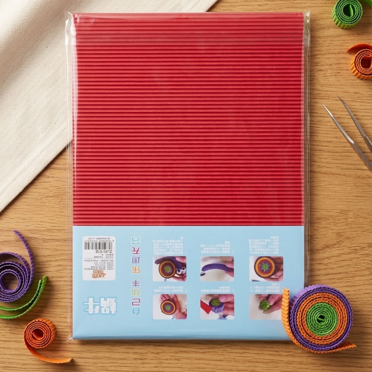 10 PCS Multicolor Corrugated Craft Paper Sheets Bright Textured DIY Art Paper for Kids, Origami, School Projects & Creative Crafts Flexible Corrugated Cardboard Sheets | Buy2Enjoy