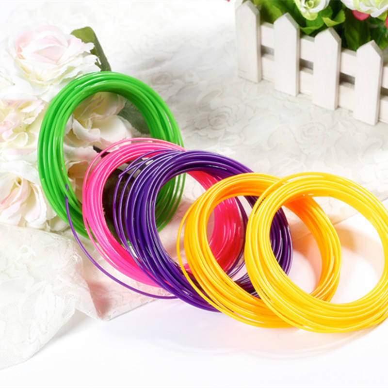 3D Pen Filament Refill Wire 1.75mm, 7.5 Meter PLA Filament Set, 3 Random Color Wires 2.5 Meter Each, High Low Temperature 3D Printing Pen Refill for Creative Drawing | Buy2Enjoy
