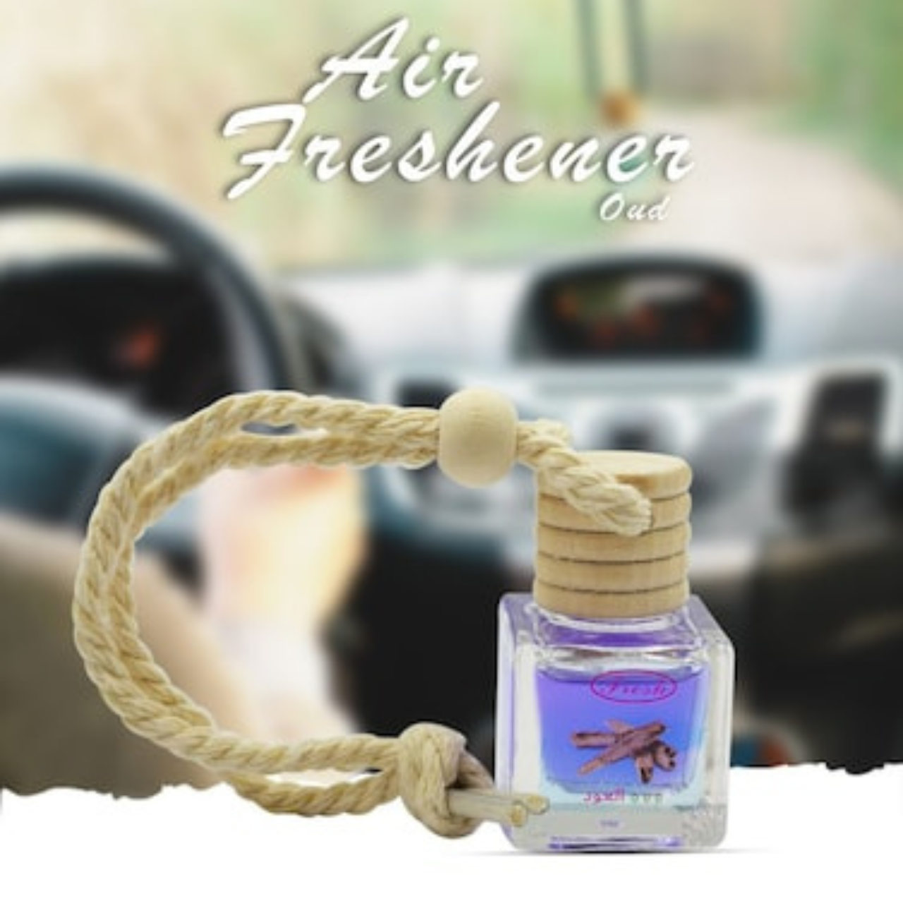 Car Hanging Perfume Diffuser Oud Fragrance Long Lasting Aroma Freshener for Dashboard Mirror Luxury Car Air Freshener Decor | Buy2Enjoy