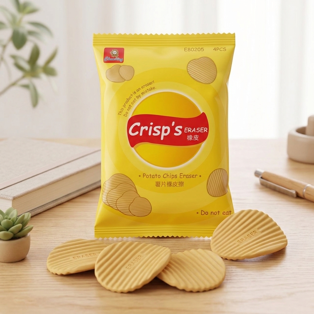 Fancy Crispy Erasers – Cute Creative Erasers for Kids, School, Drawing, Writing & Art Supplies | Buy2Enjoy