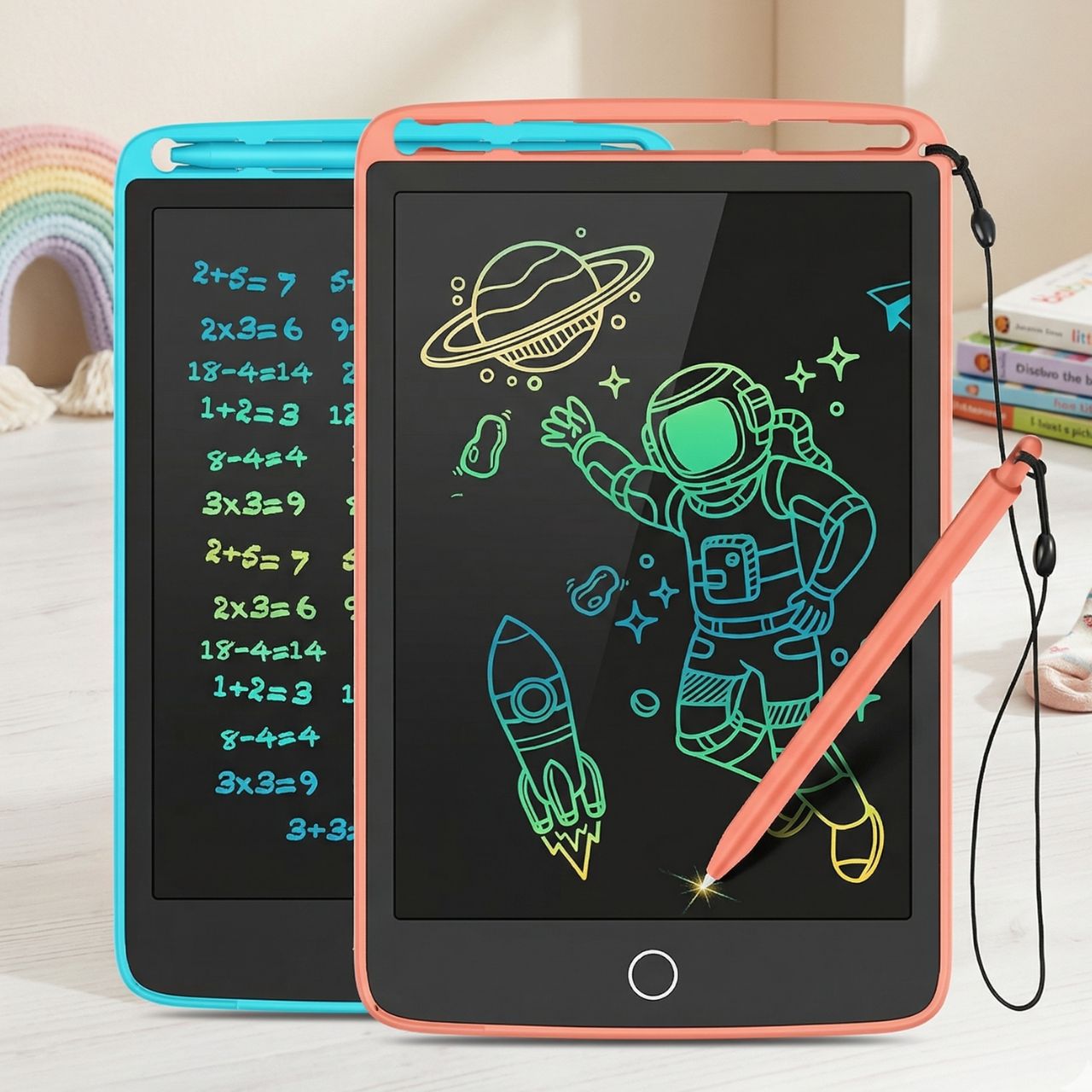 LCD Writing Tablet of environmental protection Multicolor Screen Tablet Available in 8.5 inches 10inch, 12inch sizes Digital Drawing Board Kids Writing Tablet | Buy2Enjoy