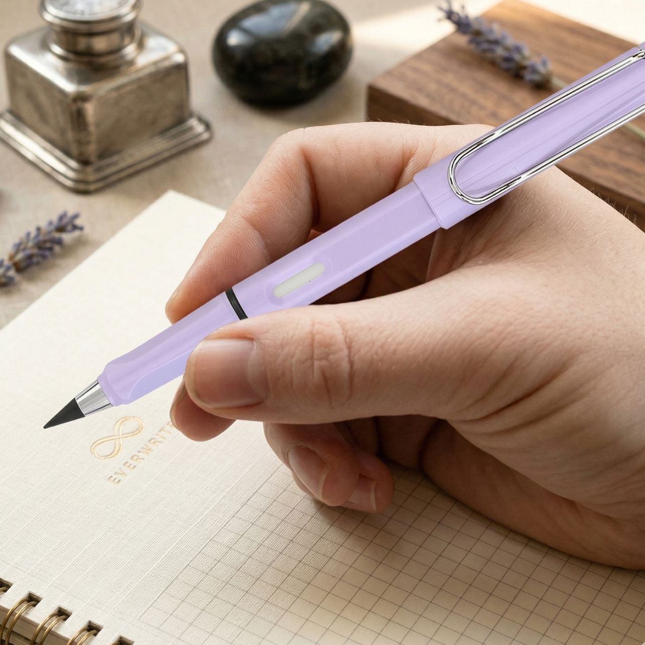 Long-lasting Pencil Erasable and work as Charcoal Pencil Portable Reusable Erasable Writing Pencil Tree-Friendly Cute Forever Pencil for Kids | Buy2Enjoy