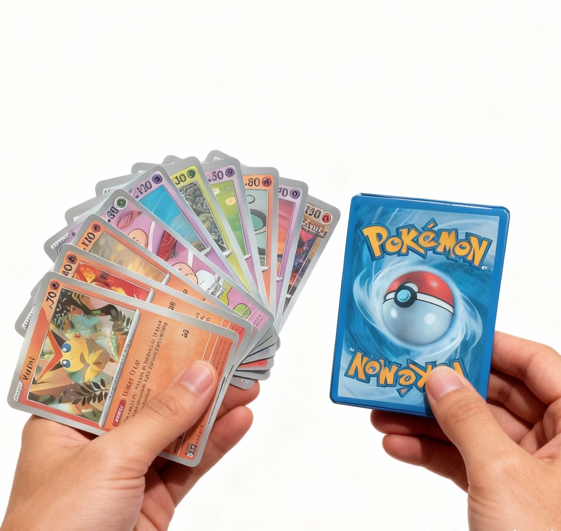 Pokemon Cards Pack of 30 TCG Scarlet Violet Surging Sparks Booster Box Random Cards Deck Set for Kids Gift Trading Cards | Buy2Enjoy