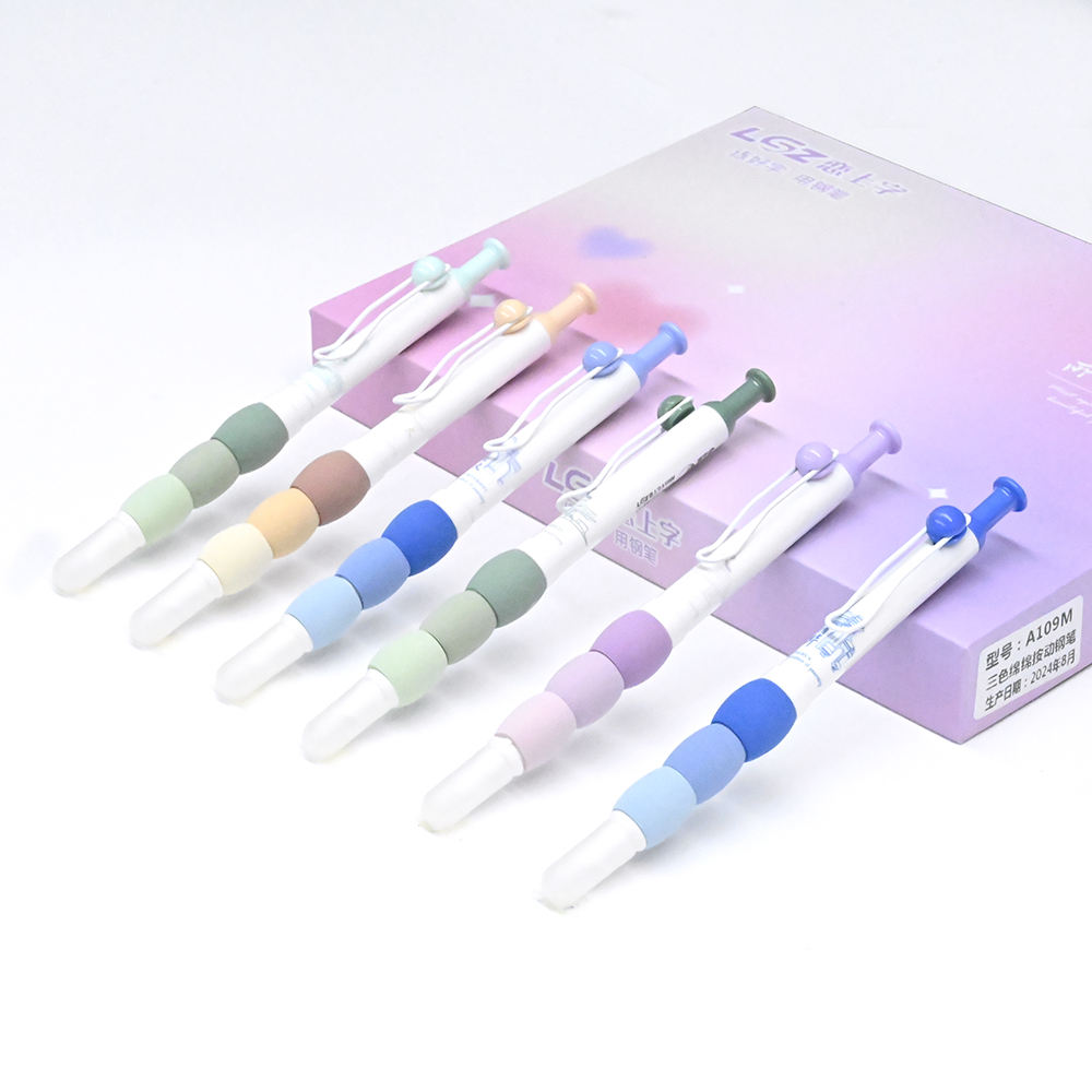 Soft Grip Fountain Pen Dual Cartridge Smooth Writing Cute Kawaii Ink Pen for School Office Students Writing Supplies | Buy2Enjoy