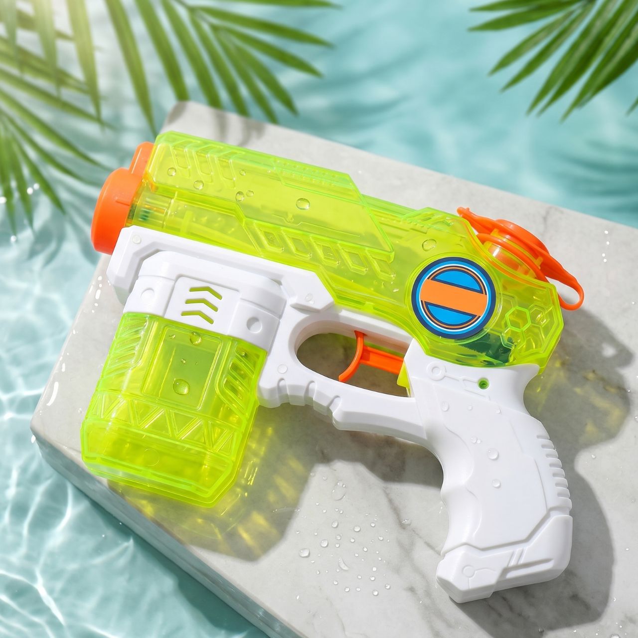 Transparent High Power Water Gun Toy for Kids – Lightweight Leakproof Summer Water Blaster for Beach, Pool & Outdoor Splash Play | Colorful Squirt Shooter for Boys & Girls | Buy2Enjoy